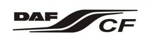 Sticker DAF CF
