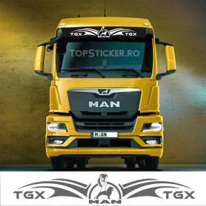 Sticker Frontal Man TGX M1