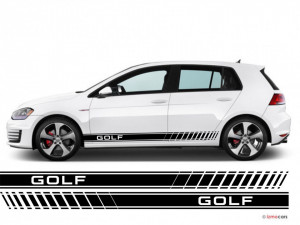 Stickere auto Dungi Laterale Volkswagen Golf (Set 2 buc)