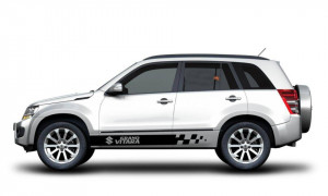 Set 2 buc Stickere Dungi laterale Suzuki Grand Vitara