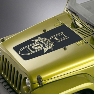 Sticker Auto Off Road Capota Obuz
