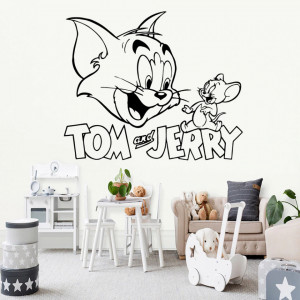 Sticker Perete Copii Tom & Jerry