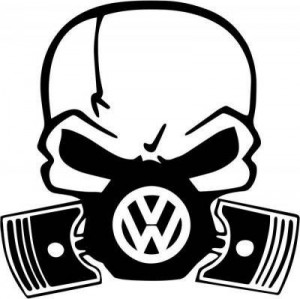 Sticker Volkswagen Emission