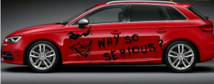 Set Sticker Auto The Joker Why so Serious ?