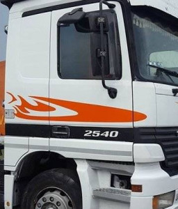 Set stickere Mercedes-Benz - laterale