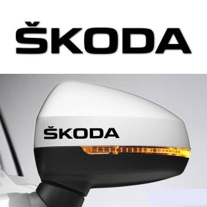 Set Stickere Oglinzi Skoda
