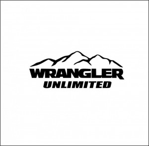 Sticker Auto 4x4 Off Road Wrangler Unlimited
