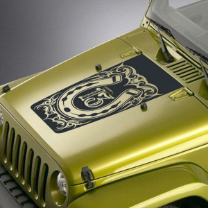Sticker Auto Off Road Capota Potcoava 13