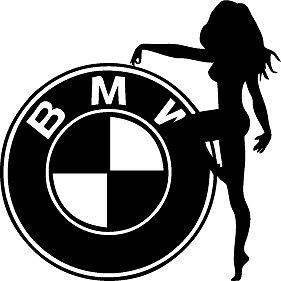 Sticker BMW Fata