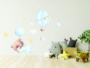 Sticker Perete Watercolor Sweet Dreams Ursulet