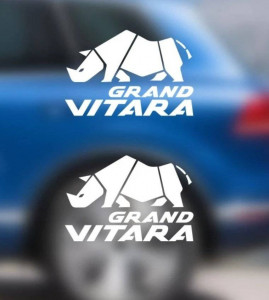 Set 2 buc Stickere Autocolante Suzuki Grand Vitara Rhino 30 cm