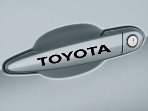 Set 4 buc Stickere Manere Toyota