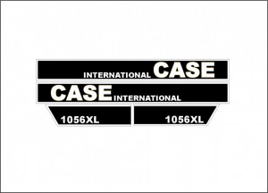 Set Stickere Autocolante Case 1056 XL