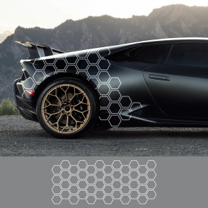 Set Stickere Honeycomb Open Style