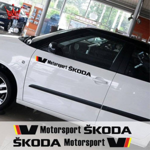 Set Stickere Portiere Skoda VRS Motorsport
