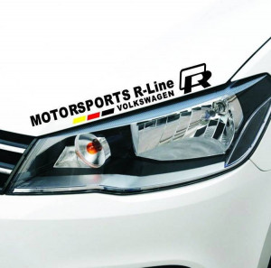 Sticker capota Volkswagen Motorsports R-Line