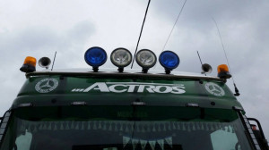 Stickere Mercedes Actros Parasolar