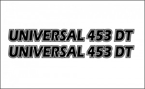 Set 2 buc Stickere capota Universal 453 DT