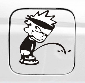 Sticker Capac Rezervor Piss on