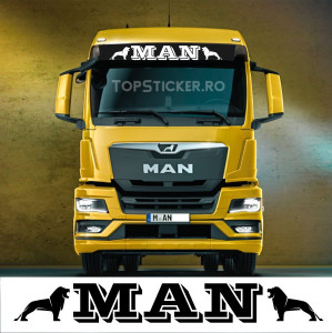 Sticker Frontal Man