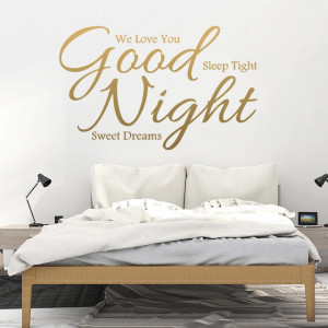 Sticker Perete Good Night