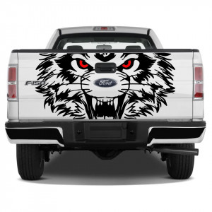 Sticker Auto Off Road Wolf Haion Pick-up Toyota Hilux, Mitsubishi L200, Nissan Navara, Vw Amarok, Ford Ranger