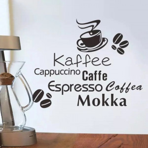 Sticker Perete Coffee M1