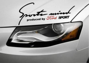 Sticker Sports Mind Ford