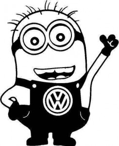 Sticker Volkswagen Minion