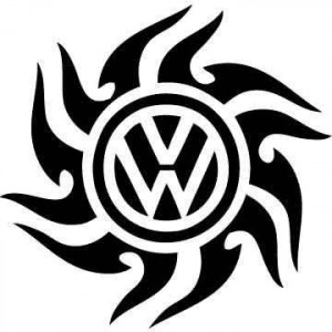 Sticker Volkswagen Tribal