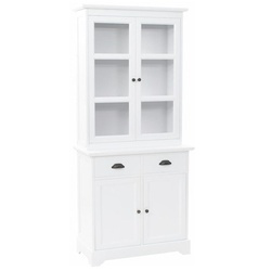 vidaXL Servantă galeză cu 4 uși, 80 x 40 x 180 cm, MDF și lemn de pin