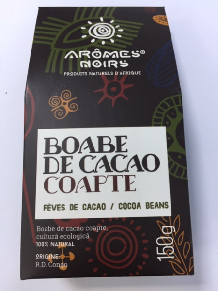 Boabe de cacao coapte , produs natural din Africa 150 gr