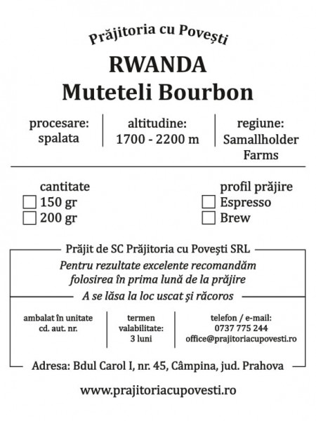 Rwanda Muteteli Bourbon