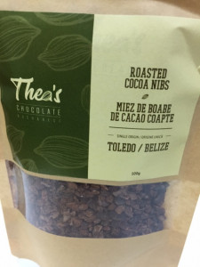 Miez de boabe de cacao coapte 100gr.