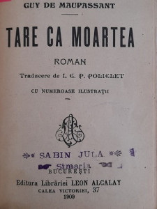 Bel-Amie și Tare ca moartea - Guy de Maupassant