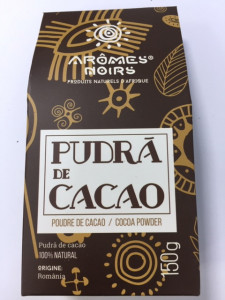 PUDRA DE CACAO 100% NATURAL 150 gr