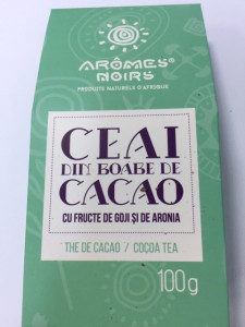 Ceai din boabe de cacao cu fructe de goji si aronia 100 gr