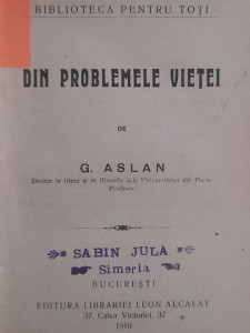 Educația prin sine însuș și alte titluri