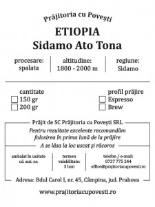 Etiopia Sidamo Ato Tona