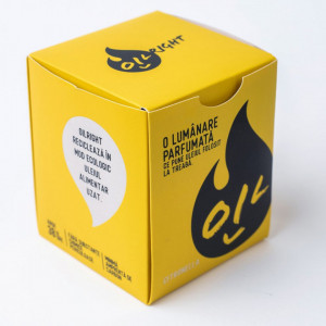 Citronella- Lumanare parfumată din ulei reciclat