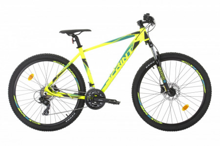 Bicicleta MTB Sprint Maverick 27.5 Verde Neon Mat 440mm