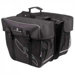 Geanta Portbagaj 2 Piese M-WAVE ”AMSTERDAM DOUBLE” Negru