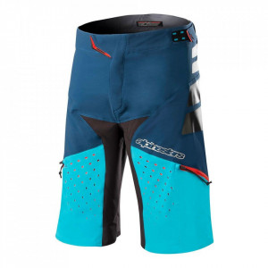 Pantaloni scurti Alpinestars Drop Pro poseidon blue/atoll blue 30