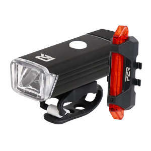 Set Lumini cu Acumulator P2R NITION 10 200 + 8 Lumeni USB