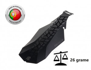 Aparatoare Noroi Spate LASALLE SPORTS UTAH#3 Negru Matt 150x375 mm