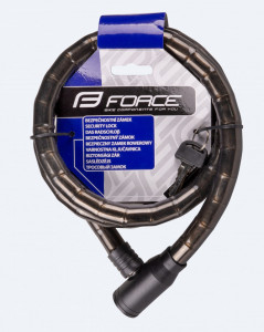 Lacat Force F Cu Protectie 150cm/18mm Negru