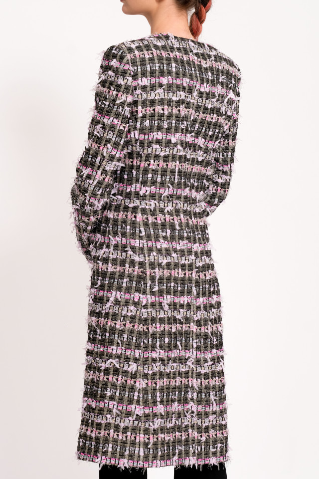 PALTON DIN MIX TWEED ROZ