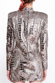 ROCHIE ARGINTIE CROCO-METALIC