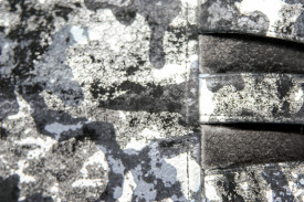 BRÂU DIN PIELE SILVER ARMY PRINT