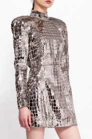 ROCHIE ARGINTIE CROCO-METALIC